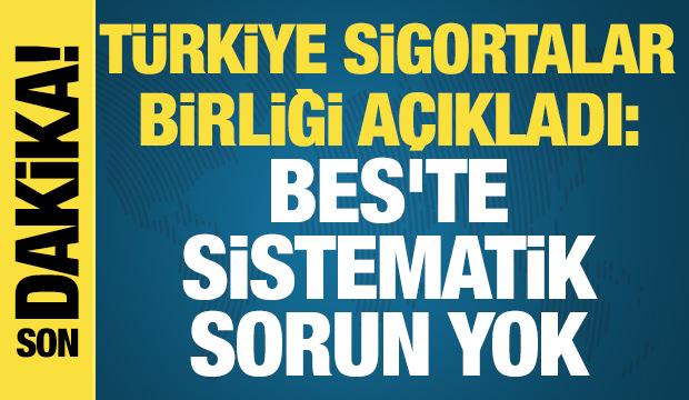 T&uuml;rkiye Sigorta Birliği: BES'te sistematik sorun yok