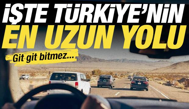 T&uuml;rkiye'nin en uzun karayolu rotası: Tam 2 bin 59 kilometre