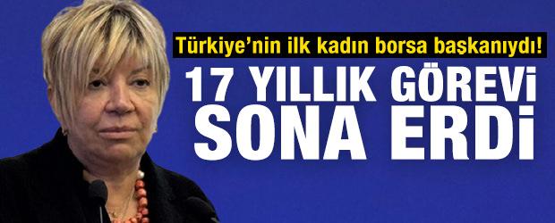T&uuml;rkiye&rsquo;nin ilk kadın borsa başkanıydı! 17 yıllık g&ouml;revi sona erdi