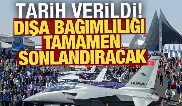 T&uuml;rkiye'nin ilk yerli jet eğitim u&ccedil;ağı H&uuml;rjet 2027'de envantere giriyor