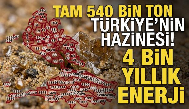T&uuml;rkiye'nin toryum hazinesi; 4 bin yıllık enerji