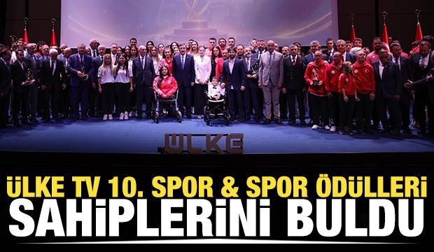 &Uuml;LKE TV 10. Spor & Spor &Ouml;d&uuml;lleri sahiplerini buldu