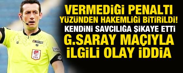 Vermediği penaltı başına bela oldu! 'Hakem kendini savcılığa şikayet etti' iddiası! 