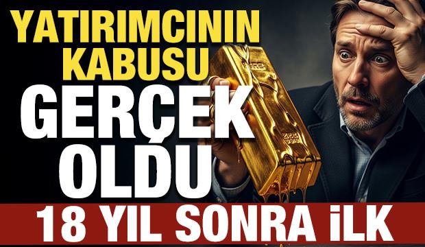Yatırımcının kabusu ger&ccedil;ek oldu: Altında yıllardır g&ouml;r&uuml;lmeyen b&uuml;y&uuml;k kırılma!