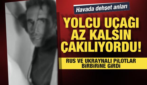 Yolcu u&ccedil;ağında dehşet: Pilotlar havada kavga etti, u&ccedil;ak d&uuml;şme tehlikesi atlattı