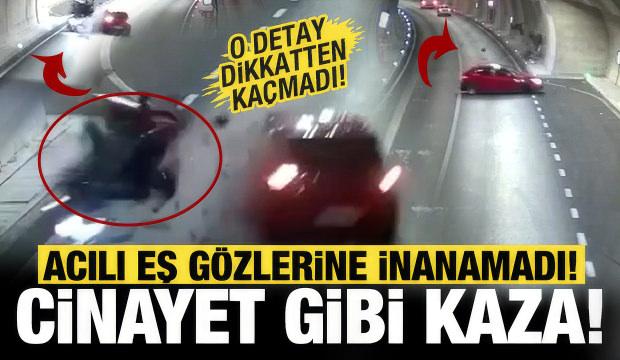Bursa'da cinayet gibi kaza! Eşinin &ouml;ld&uuml;ğ&uuml; kaza anını izleyen eş sinir krizi ge&ccedil;irdi