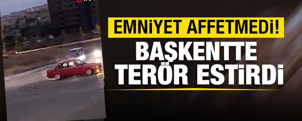 Ankara'da sokakları piste &ccedil;evirmişti... Kesilen cezayı duyunca neye uğradığını şaşırdı...