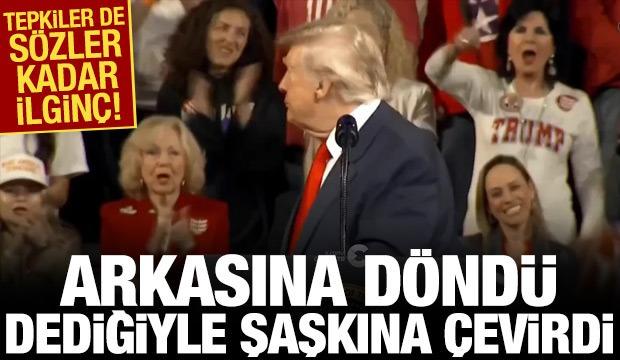 ABD Başkanı Trump'tan destek&ccedil;ilerine y&ouml;nelik beklenmedik &ccedil;ıkış!