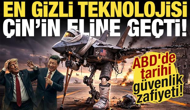ABD'de tarihi g&uuml;venlik zafiyeti! Gizli F-35 par&ccedil;aları &Ccedil;in'in eline ge&ccedil;ti!