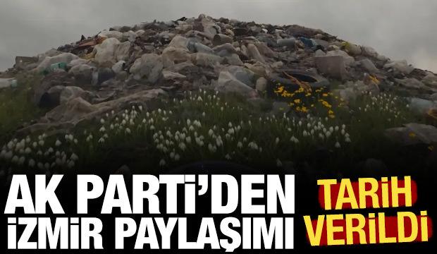 AK Parti'den İzmir paylaşımı! Tarih verildi, &ccedil;i&ccedil;ek g&ouml;ndermesi dikkat &ccedil;ekti