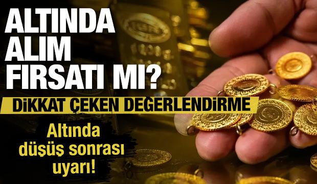 Altında d&uuml;ş&uuml;ş sonrası dikkat &ccedil;eken değerlendirme: Alım fırsatı mı?