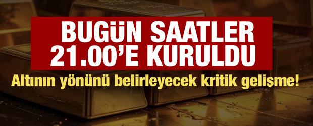 Altının kaderi saat 21.00&rsquo;de belli olacak! G&ouml;zler Fed tutanaklarında