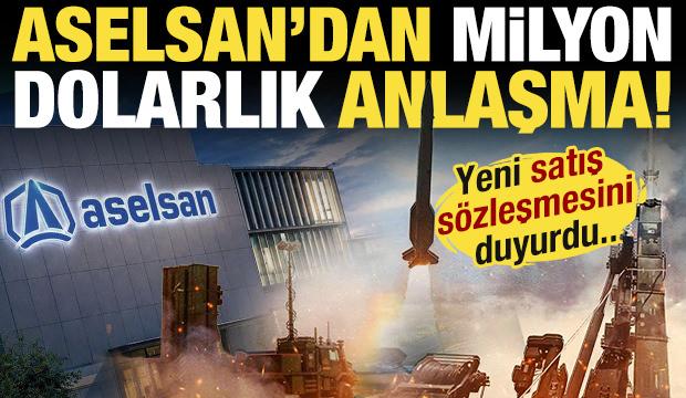 ASELSAN'dan dev anlaşma! Değeri 125 milyon dolar