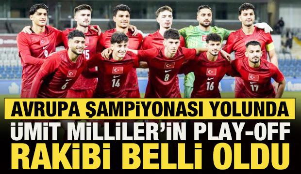Avrupa Şampiyonası yolunda b&uuml;y&uuml;k sınav! &Uuml;mit Milliler&rsquo;in Play-Off rakibi belli oldu