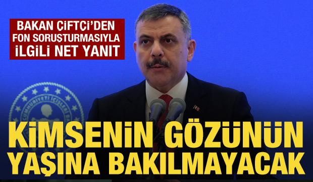 Bakan &Ccedil;ift&ccedil;i'den fon soruşturması a&ccedil;ıklaması