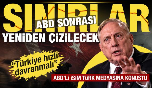 "Belirleyici g&uuml;&ccedil; T&uuml;rkiye" Douglas Macgregor: ABD sonrası sınırlar yeniden &ccedil;izilecek