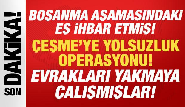 Boşanma aşamasındaki eş ihbar etti: Evrak yakma skandalı: Belediyeye r&uuml;şvet operasyonu