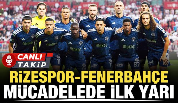 &Ccedil;aykur Rizespor-Fenerbah&ccedil;e! CANLI