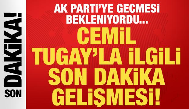Cemil Tugay, AK Parti Genel Merkezi'nde