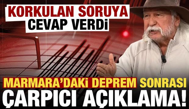 Deprem sonrası korkulan soruya yanıt verdi! &Uuml;ş&uuml;mezsoy'dan dikkat &ccedil;eken a&ccedil;ıklama