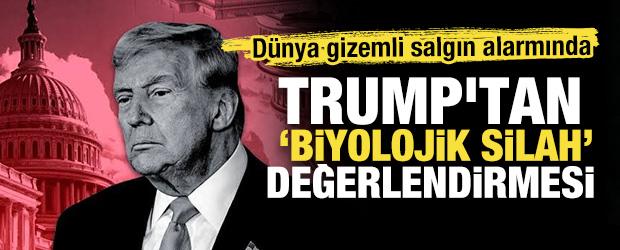 D&uuml;nya gizemli salgın alarmında: Trump'tan 'biyolojik silah' değerlendirmesi