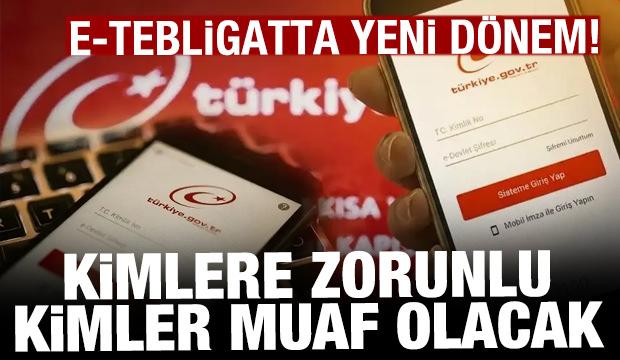 e-Tebligatta yeni d&ouml;nem: Milyonlarca kişiyi ilgilendiriyor