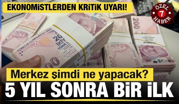 Enflasyonda 5 yıl sonra bir ilk! G&ouml;zler şimdi Merkez Bankası'nın kararında!