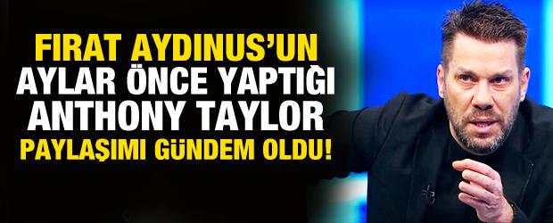 Fırat Aydınus'un aylar &ouml;nceki Taylor paylaşımı g&uuml;ndem oldu! 'Tek yetkili olur'