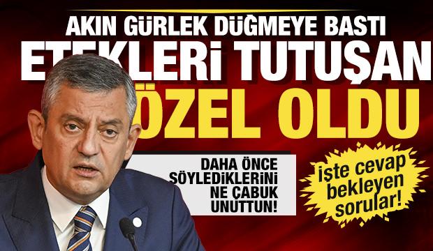 Fon soruşturmasında &Ouml;zg&uuml;r &Ouml;zel'in cevaplaması gereken sorular