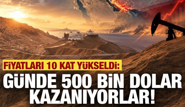 G&uuml;nde 500 bin dolar kazanıyorlar! Fiyatlar 10 kat y&uuml;kseldi