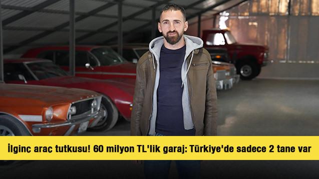 İlgin&ccedil; ara&ccedil; tutkusu! 60 milyon TL'lik garaj: T&uuml;rkiye'de sadece 2 tane var