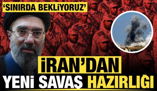 İran'dan yeni savaş hazırlığı: 'Sınırda bekliyoruz'