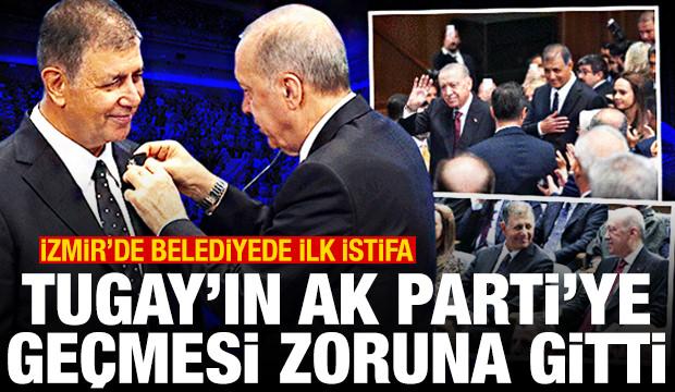 İzmir'de belediyede ilk istifa! Cemil Tugay'ın AK Parti'ye ge&ccedil;mesi zoruna gitti
