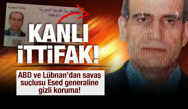 Kanlı ittifak: ABD ve L&uuml;bnan&rsquo;dan savaş su&ccedil;lusu Esed generaline gizli koruma