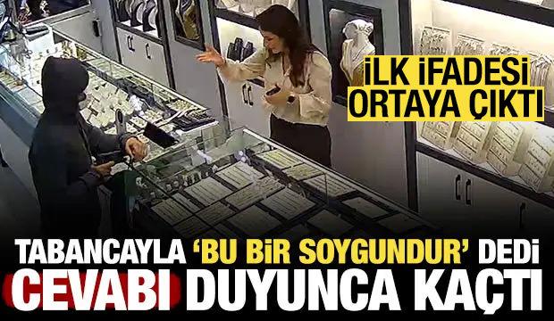 Oyuncak tabancayla kuyumcu soymaya kalktı, aldığı cevapla ka&ccedil;tı