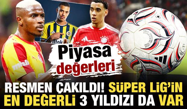 Piyasa değerleri resmen &ccedil;akıldı! Listede S&uuml;per Lig'in en değerli 3 yıldızı da var