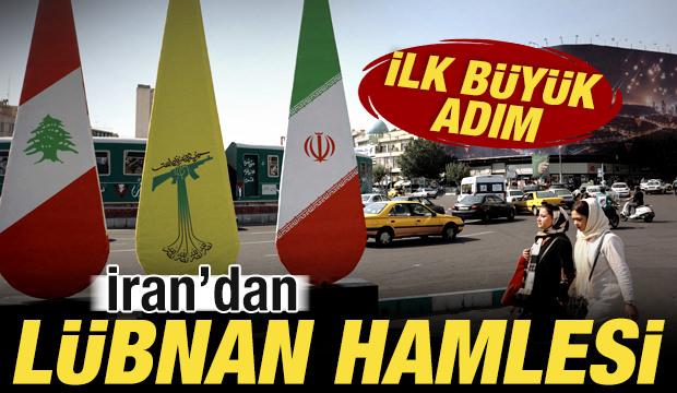 İran'dan son dakika L&uuml;bnan hamlesi! İlk b&uuml;y&uuml;k adım!