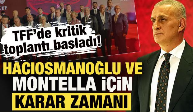 Riva'da kritik TFF toplantısı! Hacıosmanoğlu, se&ccedil;im kararı alacak mı?