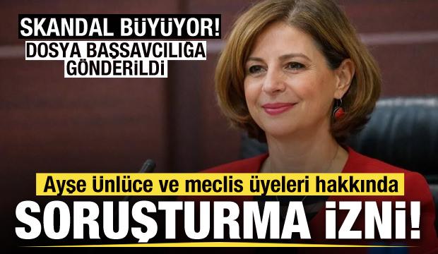 Skandal b&uuml;y&uuml;yor! Eskişehir B&uuml;y&uuml;kşehir Belediye Başkanı Ayşe &Uuml;nl&uuml;ce hakkında soruşturma