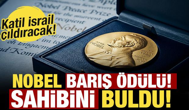 Son dakika... Nobel Barış &Ouml;d&uuml;l&uuml; sahibini buldu! 