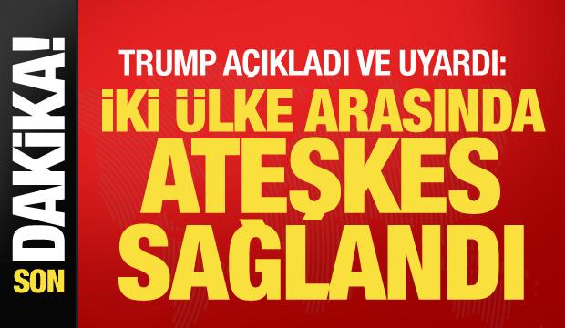 Son dakika... Trump: Rusya ile Ukrayna arasında bir enerji ateşkesi sağlandı