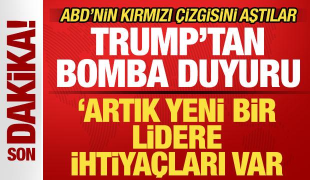 Trump'tan bomba duyuru! Zelenski'ye k&ouml;t&uuml; haber: Artık yeni bir lidere ihtiya&ccedil;ları var