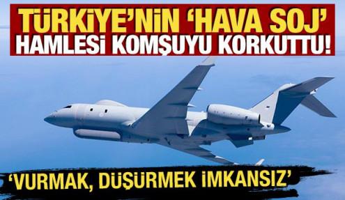 T&uuml;rkiye'nin 'HAVA SOJ' hamlesi komşuyu korkuttu! 'Vurmak, d&uuml;ş&uuml;rmek imkansız'