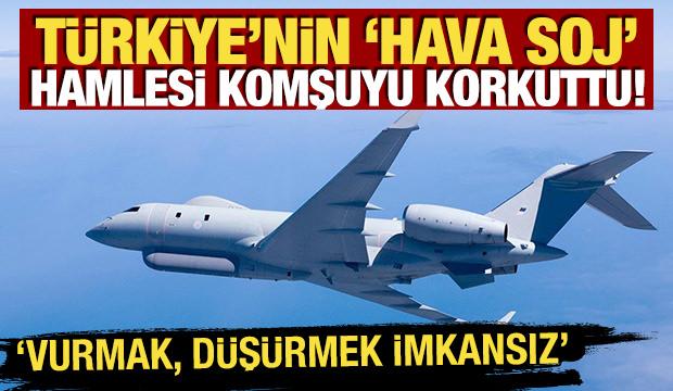 T&uuml;rkiye'nin 'HAVA SOJ' hamlesi komşuyu korkuttu! 'Vurmak, d&uuml;ş&uuml;rmek imkansız'