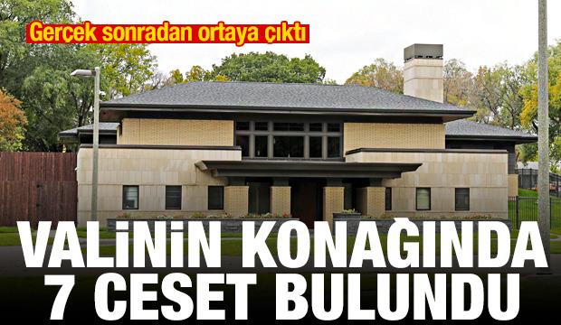 ABD'de valinin konağında 7 ceset bulundu! Ger&ccedil;ek sonradan ortaya &ccedil;ıktı