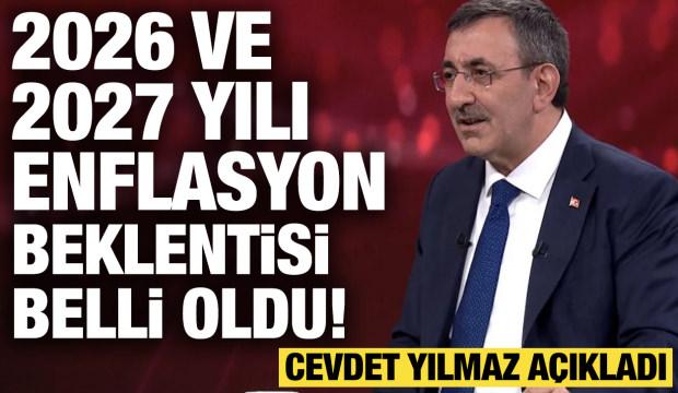 2026 ve 2027 yılı enflasyon beklentisi belli oldu! Cevdet Yılmaz a&ccedil;ıkladı