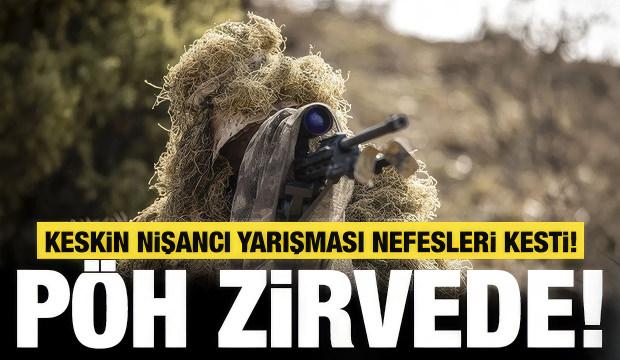 8. BORAN Keskin Nişancı yarışması'nda Polis &Ouml;zel Harekatı birinci oldu