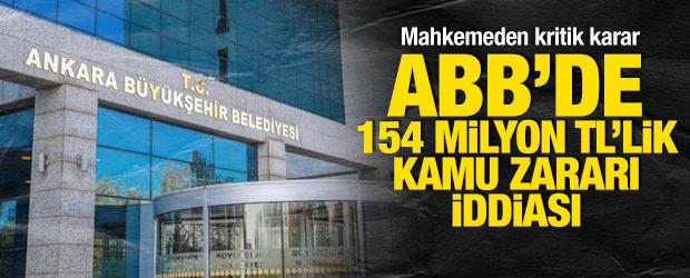ABB&rsquo;nin konser harcamaları i&ccedil;in ek bilirkişi raporu alınması kararı