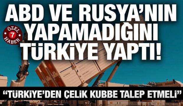 ABD ve Rusya'nın yapamadığını T&uuml;rkiye başardı! Dr. Eray G&uuml;&ccedil;ler &Ccedil;elik Kubbe'ye dikkat &ccedil;ekti