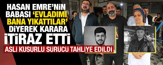 Adana'da 2 gencin &ouml;l&uuml;m&uuml;ne neden olan asli kusurlu s&uuml;r&uuml;c&uuml; tahliye edildi 